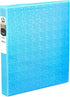 Avery Luxe Collection Durable Holographic 3 Ring Binder, Customizable View Cover, 1 Inch Round Rings, 1 Holographic Aqua Binder (03224)...