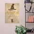 MIGHTYPRINT Harry Potter - Hufflepuff - Hogwarts Sorting Hat House Quote – Durable 17” x 24 Wall Art – NOT Made of Paper – Officially Licensed Col...