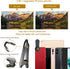 Phone Camera Lens,Upgraded 3 in 1 Phone Lens kit-198° Fisheye Lens + Macro Lens + 120° Wide Angle Lens,Clip on Cell Phone Lens Kit Compatible with...