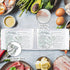 Recipe Folder 4x6, Full Page Recipe Book Organizer Set, with 20 Page Protectors & 20 Recipe Cards, Recipe Book for Make Your Own Recipe Sleek Kitc...