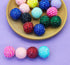 50Pcs Resin Rhinestone Beads, Loose Chunky Bubblegum Beads, Round Pave Disco Ball Beads, Gradient Shaped Spacer Beads for Jewelry Making DIY Craft...