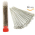 2 PCS Reusable Inoculating Loop Holders with 50pcs 10uL Nichrome Needle Tips Inoculation Loop for Bacterial Tissue Culture...