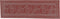 Heritage Lace Oak Leaf 14x48 Runner, Dark Paprika...