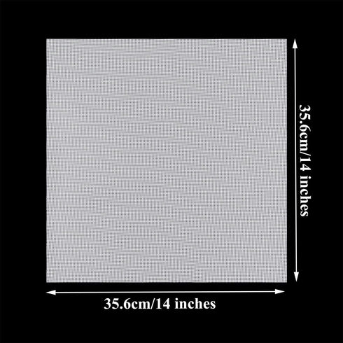 Superior 9 Pack Super Non-stick, Dupont Teflon Re-usable Food Dehydrator Sheets for Excalibur 2500, 2900, 3500, 3900 or 3926t. Sheet Measures 14” ...