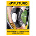 FUTURO Performance Compression Knee Support, Ideal for Everyday Activities, One Size - Black...