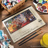 Bee Paper - 9"x 12" All Purpose 4-in-1 Disposable Palette Paper, 50 Sheets...