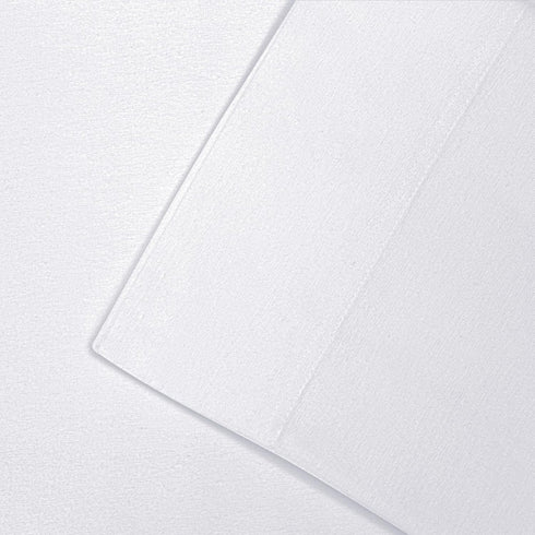 Superior Flannel Cotton Pillowcase Bedding Set, Set Includes: 2 Pillow Covers, Solid Contemporary Bedroom Accent, Modern Traditional Soft, Breatha...