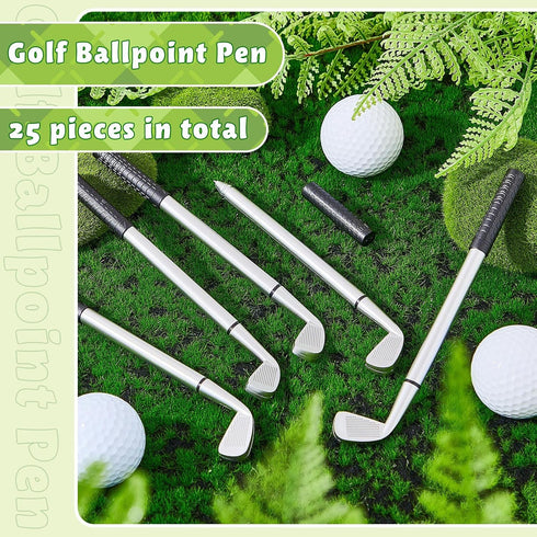 Yaomiao Golf Ballpoint Pen Mini Golf Clubs Pens Decorative Golf Pens Funny Sports Ergonomic Pen Golfing Club Props Black Ink for Students Coworker...