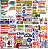 Dirt Bike Motorcycles Supercross Motocross ATV Lot 6 vinyl decals stickers D6015...