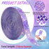 Self Adhesive Purple AB Rhinestone Ribbon Crystal Strips,Bling Christmas Resin Rhinestone Diamond Sticker for DIY Crafts,Wedding,Halloween Christm...