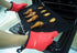 Kitchen Oven Gloves - Silicone and Cotton Double-Layer Heat Resistant Oven Mitts/BBQ Gloves/Grill Gloves - Perfect for Baking and Grilling - 1 Pai...