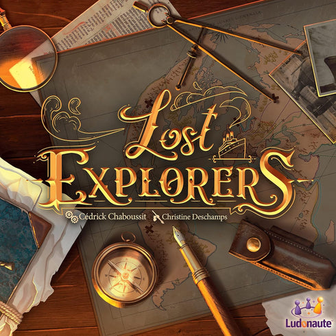 Lost Explorers Board Game - Embark on a Worldwide Quest to Discover a Lost World! Strategy Game for Kids & Adults, Ages 10+, 2-4 Players, 35 Minut...
