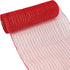 MEEDEE Red Metallic Mesh Red Deco Mesh 10 Inch Red Mesh Ribbon for Christmas Tree Red Mesh for Wreaths Decorative Mesh Wreath Supplies Garland Sta...
