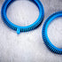 2 Pieces 896584000-143 Blue Front Tire Kit, Front Tires with Hump Replacement for Pool Cleaners 2X, 4X, Pressure - Concrete Pool...
