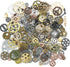 BigOtters 200 Gram Antique Steampunk Gear,Mix Steampunk Wheel Alloy Gear Pendants Charms for Crafting Jewelry Making...