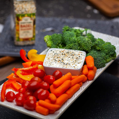 Everything Bagel Seasoning Add Texture & Flavor to Any Recipe, Mix of Sesame Seeds, Garlic, Onion & Salt, Convenient Shaker Bottle (8 Ounce)...
