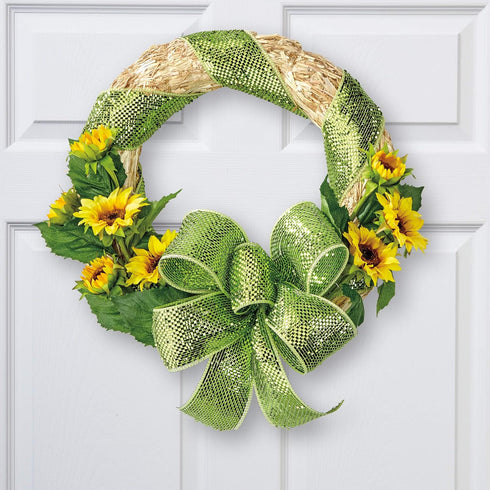 FloraCraft Straw Wreath Form 14 Inch Natural...