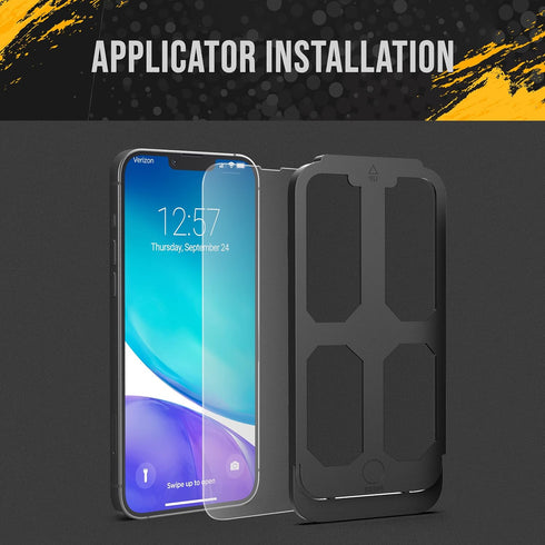 magglass (2 Pack Screen Protector for iPhone 14 Plus 6.7" / 13 Pro Max 6.7" - High Clarity Tempered Glass (Full Display Coverage)...