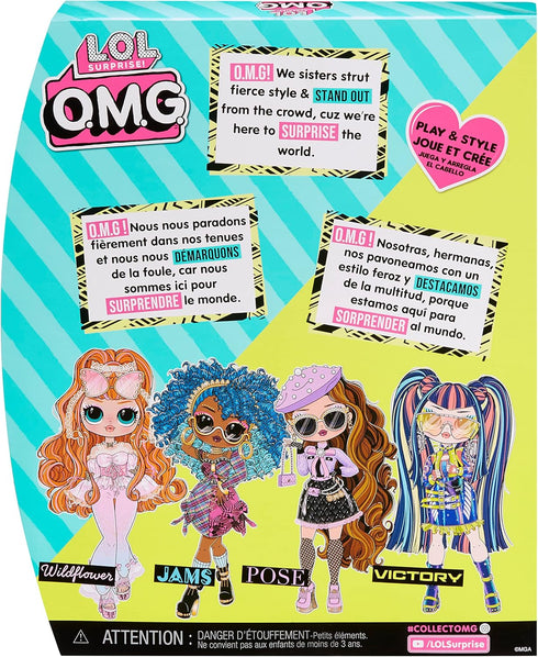L.O.L. Surprise! LOL Surprise OMG Victory Fashion Doll with Multiple Surprises and Fabulous Accessories – Great Gift for Kids Ages 4+...