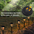 Dynaming Replacement Solar Lights Top, Outdoor Solar Replacement Parts for 23482, 2 Pack...