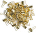 U Brands Small Binder Clips, Metallic Gold, Office Organization Supplies, 19mm, 72 Count...