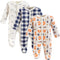 Hudson Baby Baby Girls' Cotton Preemie Sleep and Play...