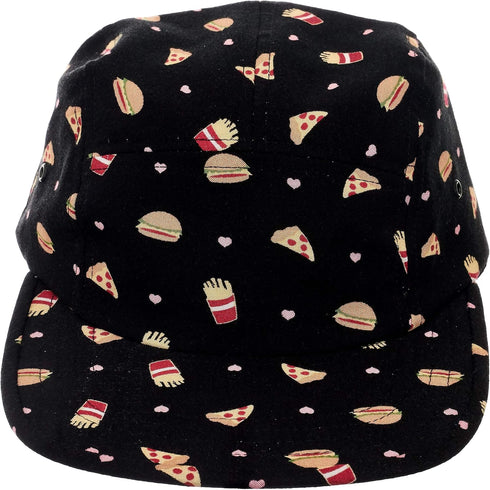 5 Panel Hat for Men Women Flat Brim Baseball Cap Urban Street Camper hats (P1)...