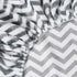 American Baby Company 2 Pack Heavenly Soft Chenille Fitted Contoured Changing Pad Cover, Chevron, for Boys and Girls...