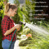 AUTOMAN-Garden-Hose-Nozzle, ABS Water Spray Nozzle, 7 Adjustable Watering Patterns, Slip Resistant for Watering Plants, Lawn& Garden, Washing Cars...