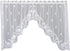 Heritage Lace White 72"X36" Tidepool Swag Pair...