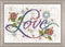 Design Works Crafts Inc. Love, 5'' X 7' Counted Cross Stitch Kit, Multicolor...