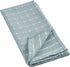 SARO LIFESTYLE 2136.A20S Cousu Collection Cotton Blend Stitched Line Table Napkins (Set of 4) 20" Aqua...