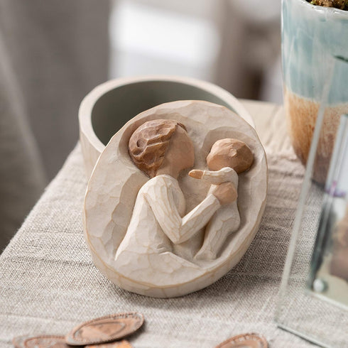 Willow Tree Grandmother, Love that Transcends the Years, Box for Jewelry and Treasures, Reminder of Those you Love who Call you Grandma, Sculpted ...