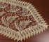Simhomsen Burgundy Lace Table Runners Dresser Scarves Embroidered Leaves 16 × 72 Inch...