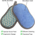 Multi-Purpose Scrub Sponges for Kitchen Scrub-it-Non-Scratch Double-Side Double-Effect Microfiber Sponge Along with Heavy Duty Scouring Power-Effo...