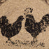VHC Brands Sawyer Mill Charcoal Table Décor, 8" Trivet, Poultry...