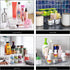 SIMPLEMADE Spice Rack Three-Tiered Shelf, Countertop, and Cabinet Storage and Spice Organizer for Kitchen, Bathroom, Bedroom, and Office, Home Sto...