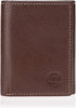Timberland mens Leather Trifold Wallet With Id Window, Brown (Blix), One Size...