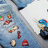 Double Sided Patch Adhesive Badge Washable Press on Double Sided Patch Fabric Glue Adhesive Adhesive Sheets Cut to Fit Freestyle Patch Adhesive Ki...