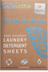 Homevative Laundry Detergent Sheets, 30 Sheets, Up to 60 Loads, Easy Dissolve, Fresh & Clean, Eco package, HE Compatible, Septic friendly, Great f...
