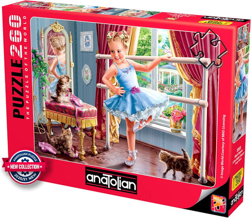 Anatolian Puzzle - Little Ballet Dancer - 260 Piece Jigsaw Puzzle #3333, Multicolor...