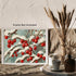 Posterizer 1 pcs-berries in snowy winter scene-oil painting style -4-Landscape & Nature Art-GIft for Men Women Teens-Living Room Bedroom Decor- un...
