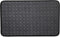 Anti-Fatigue Kitchen Faux Leather Non-Skid Cushioned Comfort Mat, 18" x 30", Diamond Black/Black...