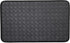 Anti-Fatigue Kitchen Faux Leather Non-Skid Cushioned Comfort Mat, 18" x 30", Diamond Black/Black...
