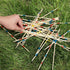 41 Piece 12 Inch Bamboo Pick Up Sticks Game Classic Table Game Fun Family Board Game Gift for Adults and Kids...