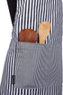 AMOUR INFINI Cotton Aprons for Women with Pockets Adjustable Strap and Waist Ties Printed Reusable Aprons for Baking, Cooking, Gardening (27.5 x 3...