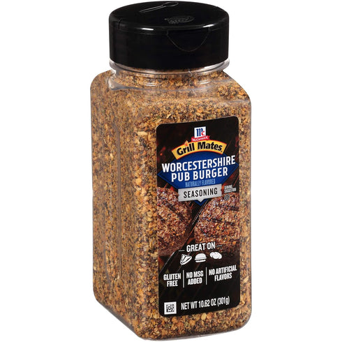 McCormick Grill Mates Worcestershire Pub Burger Seasoning, 10.62 oz...