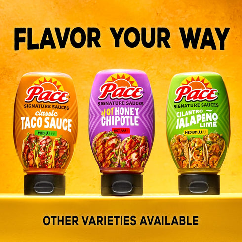 Pace Signature Sauces Classic Taco Sauce, 10.8 oz Bottle...
