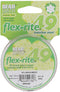 The Beadsmith Flex-Rite 49 Strand Nylon Coated, Stainless-Steel Beading Wire, Jewelry Making Supply (.014 Dia, Bronze - 30 Ft)...