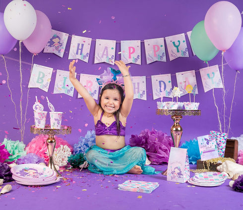 Joyful Toys Mermaid Birthday Invitations Party 20 Invitations With 20 envelopes Under The Sea Baby Shower Pool party...